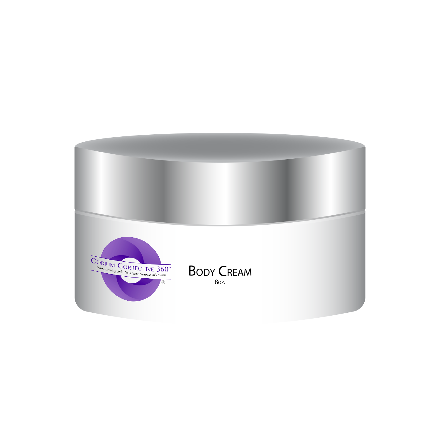 Corium Corrective 360° Body Cream rich restorative body treatment cream jar.