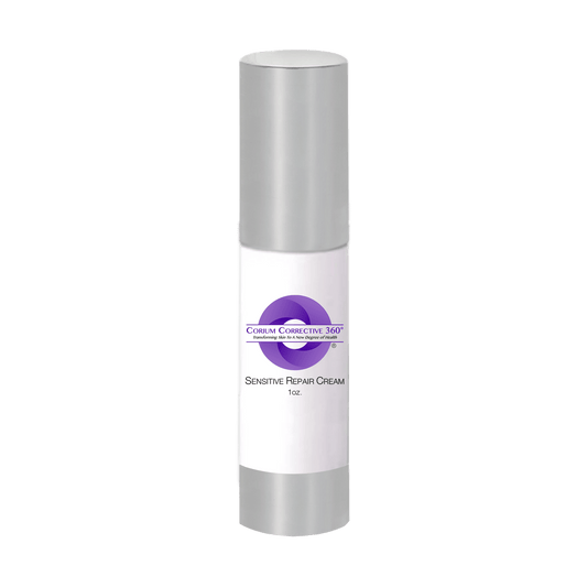 Corium Corrective 360° Sensitive Repair Cream calming barrier-restoring treatment cream jar.