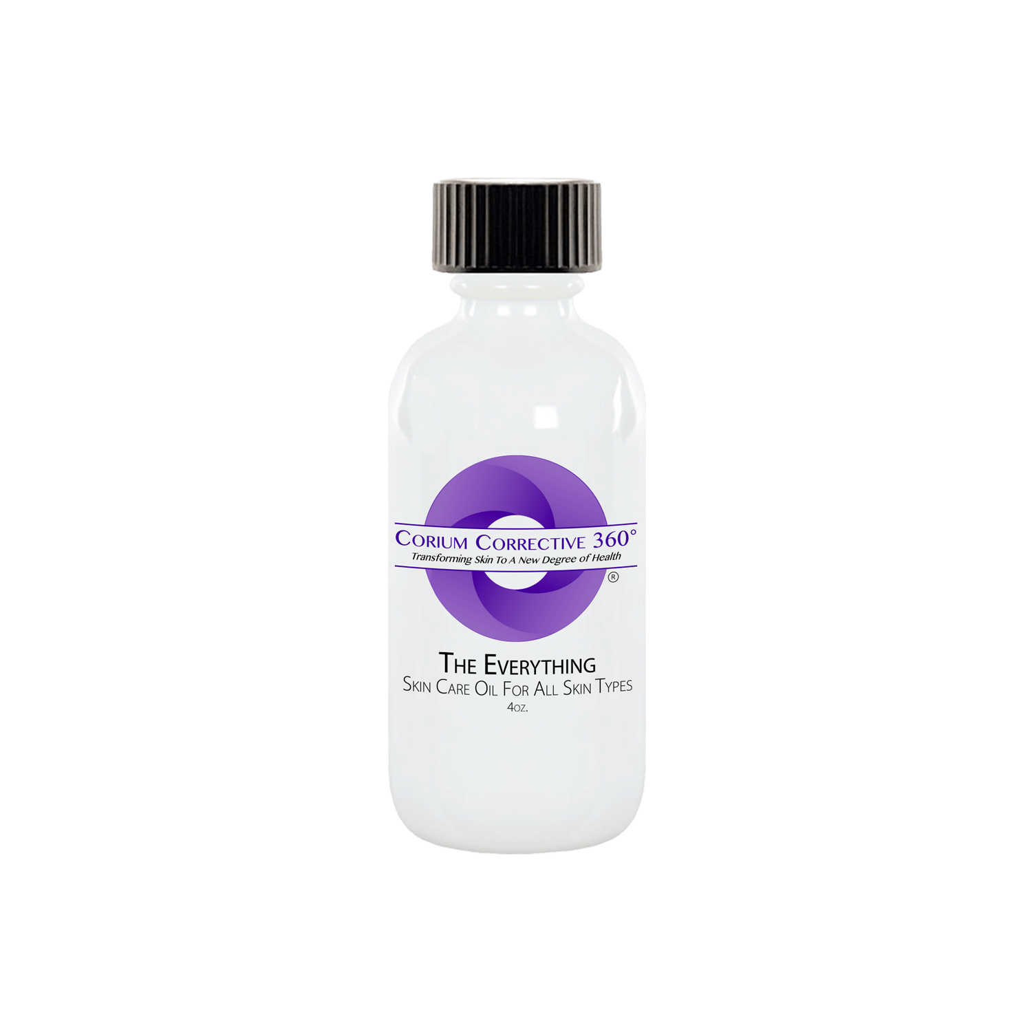 Corium Corrective 360° The Everything multi-functional corrective treatment serum bottle.