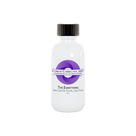 Corium Corrective 360° The Everything multi-functional corrective treatment serum bottle.